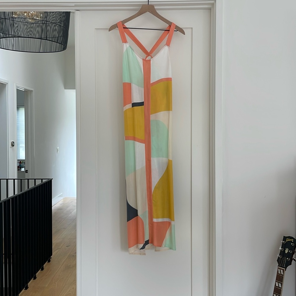 Oniell colorblick dress size small